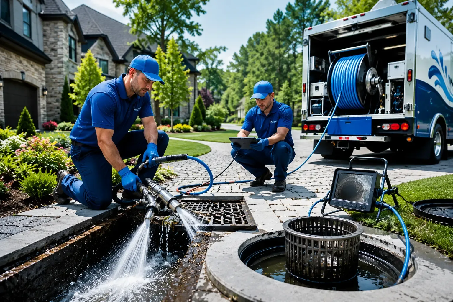Local outdoor drain cleaning professionals in Lake Creek, TX