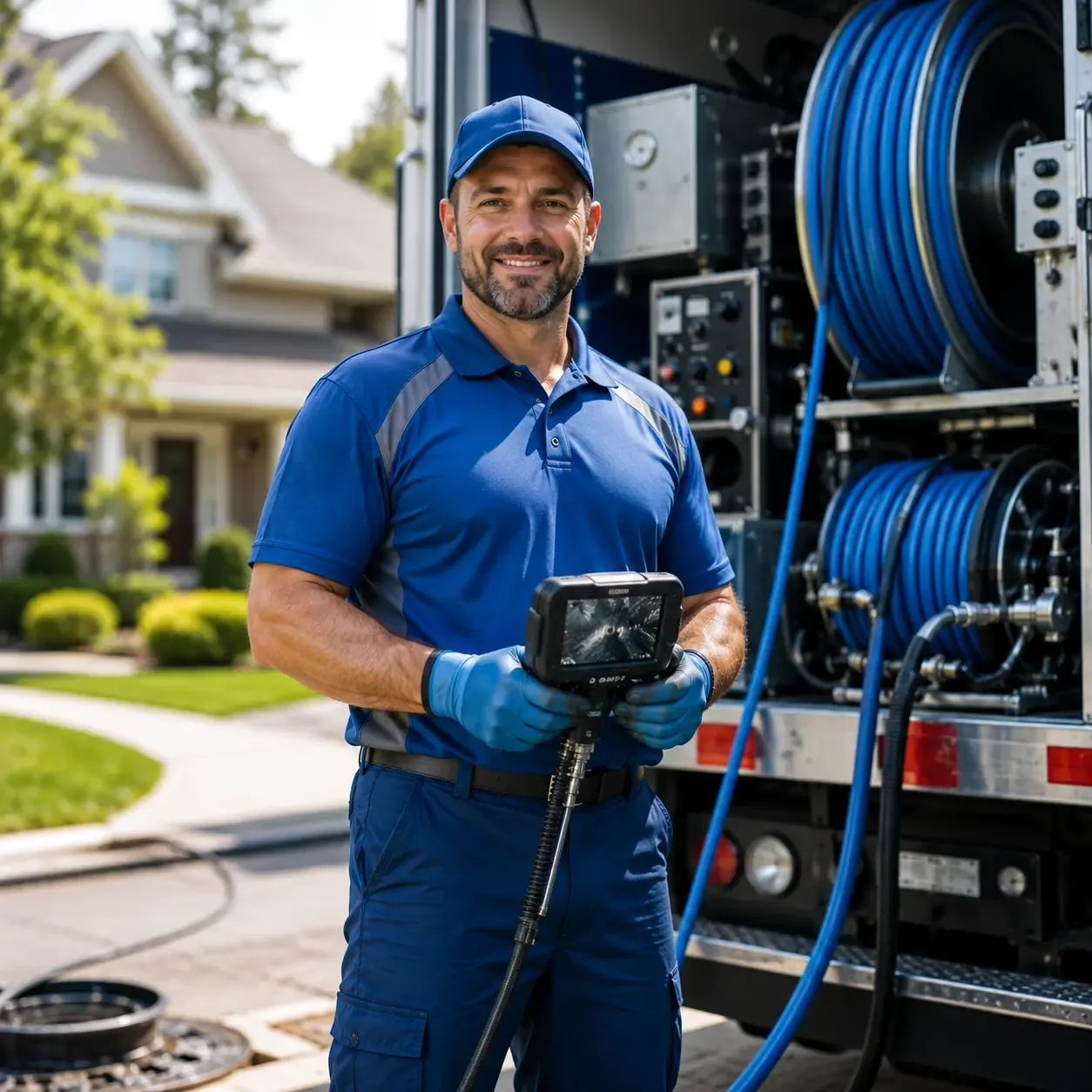 Local outdoor drain cleaning specialists in Lake Creek, TX